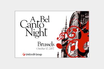 Concerto “A Bel Canto Night” – UniCredit Holding Event