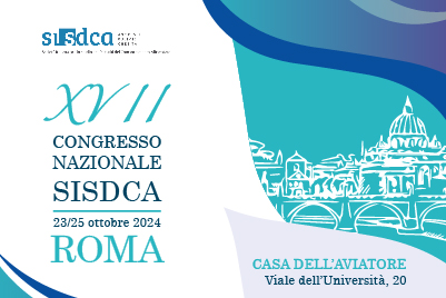 XVII CONGRESSO NAZIONALE SISDCA