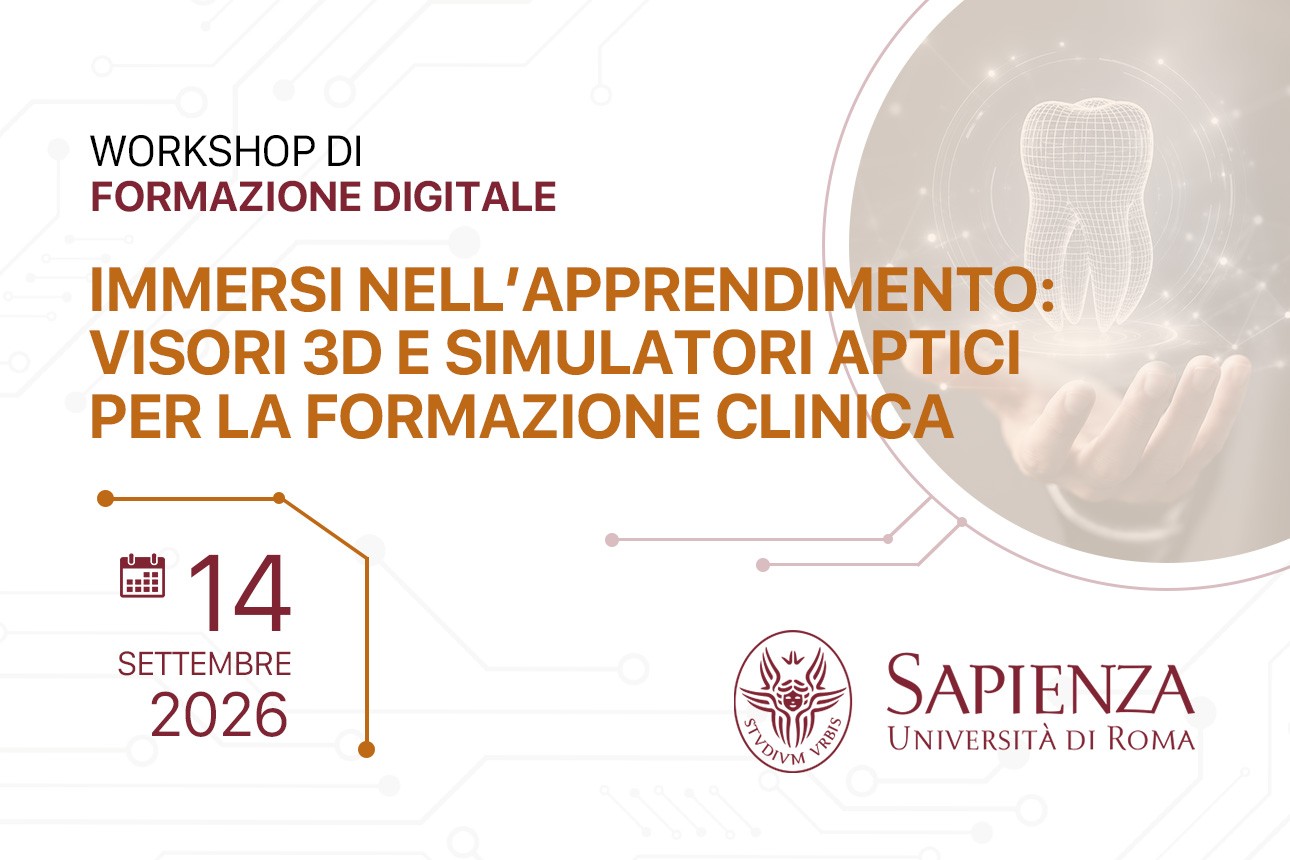 DIGITAL TRAINING WORKSHOP: Teaching innovation in dentistry: digital clinical scenarios, instructional design, virtual reality, and haptic simulation